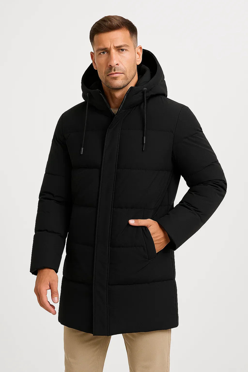 Men's Waterproof Puffer Jacket - OutfitLondon