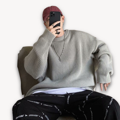 Men's Oversized Casual Sweater