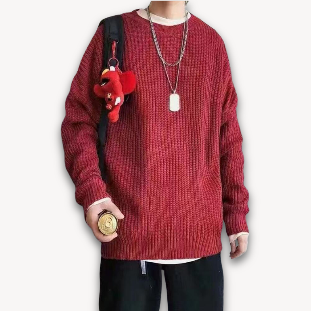 Men's Oversized Casual Sweater