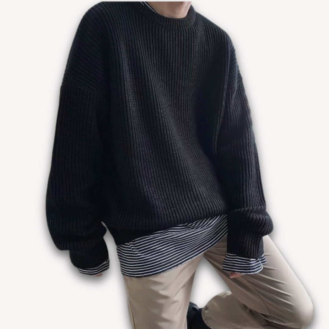 Men's Oversized Casual Sweater