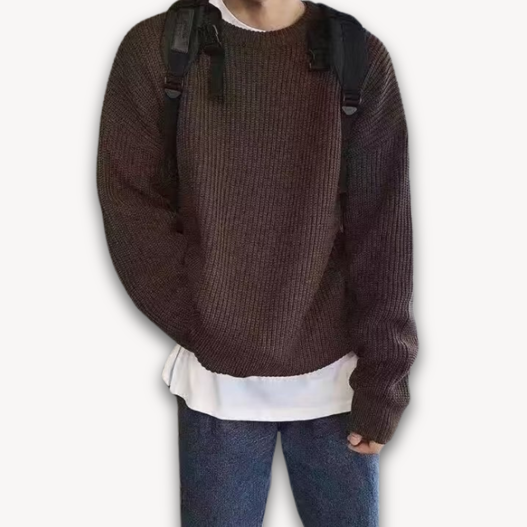 Men's Oversized Casual Sweater