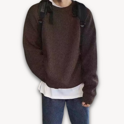 Men's Oversized Casual Sweater