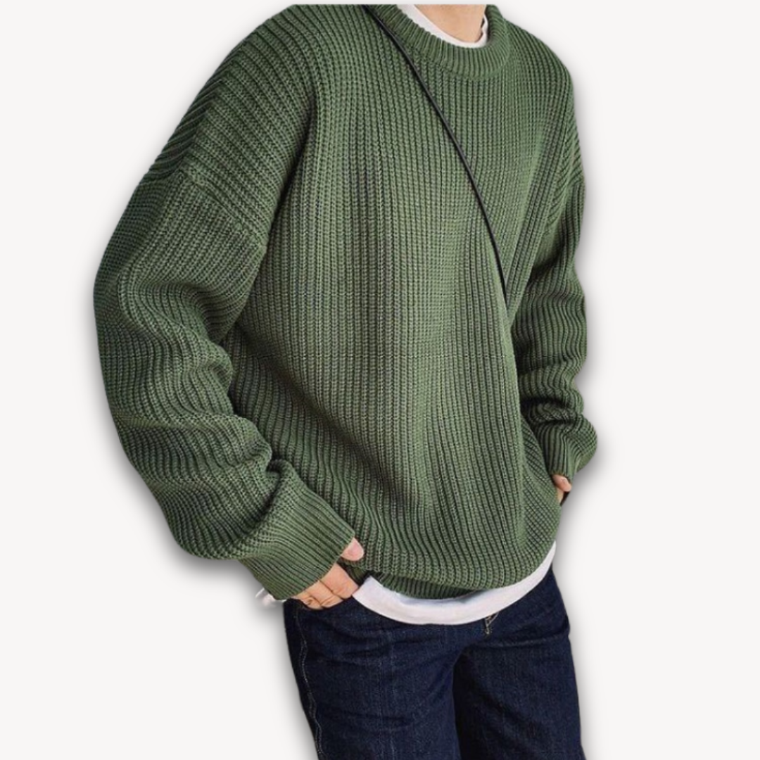 Men's Oversized Casual Sweater