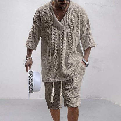Soft Cotton Summer Shirt and Shorts Set