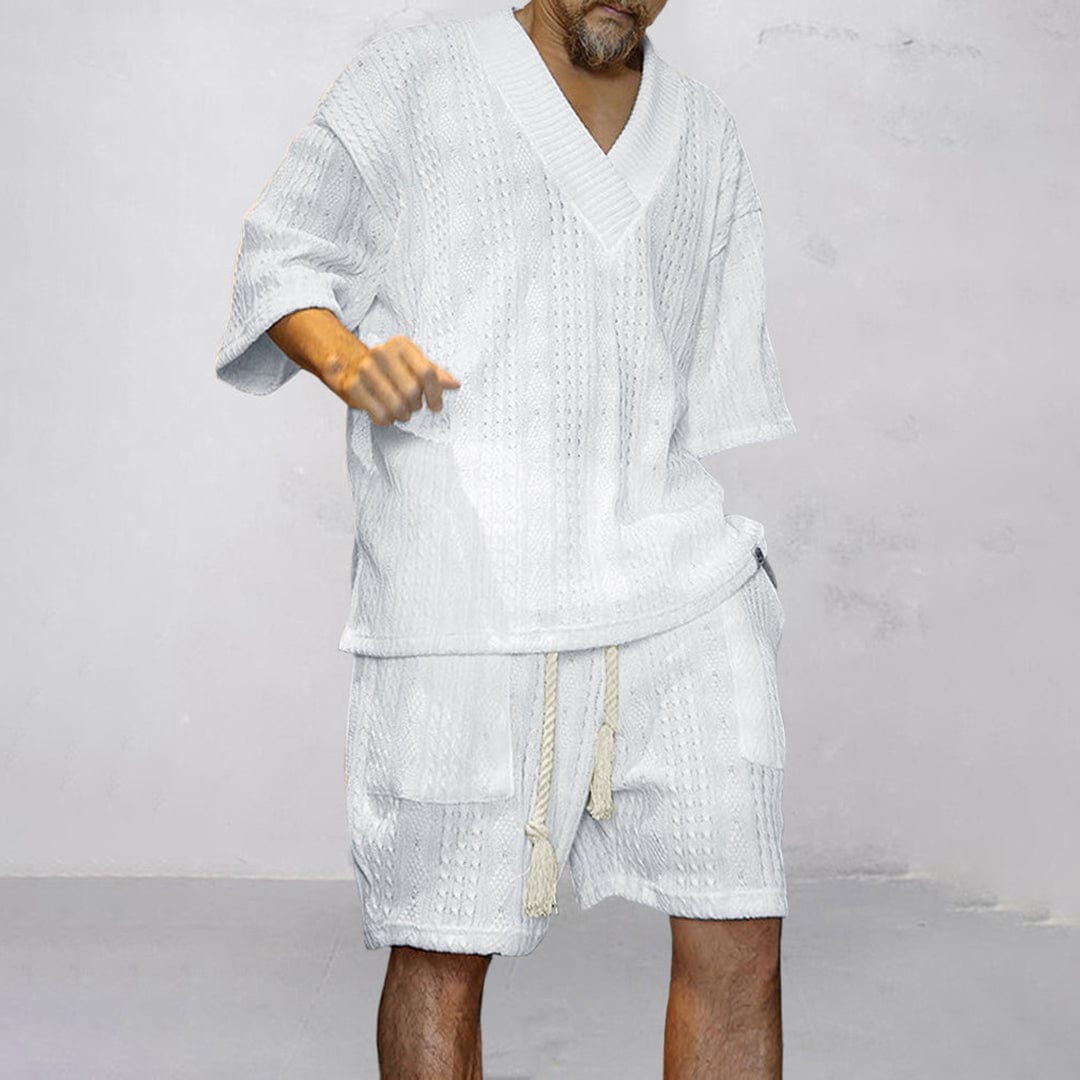 Soft Cotton Summer Shirt and Shorts Set