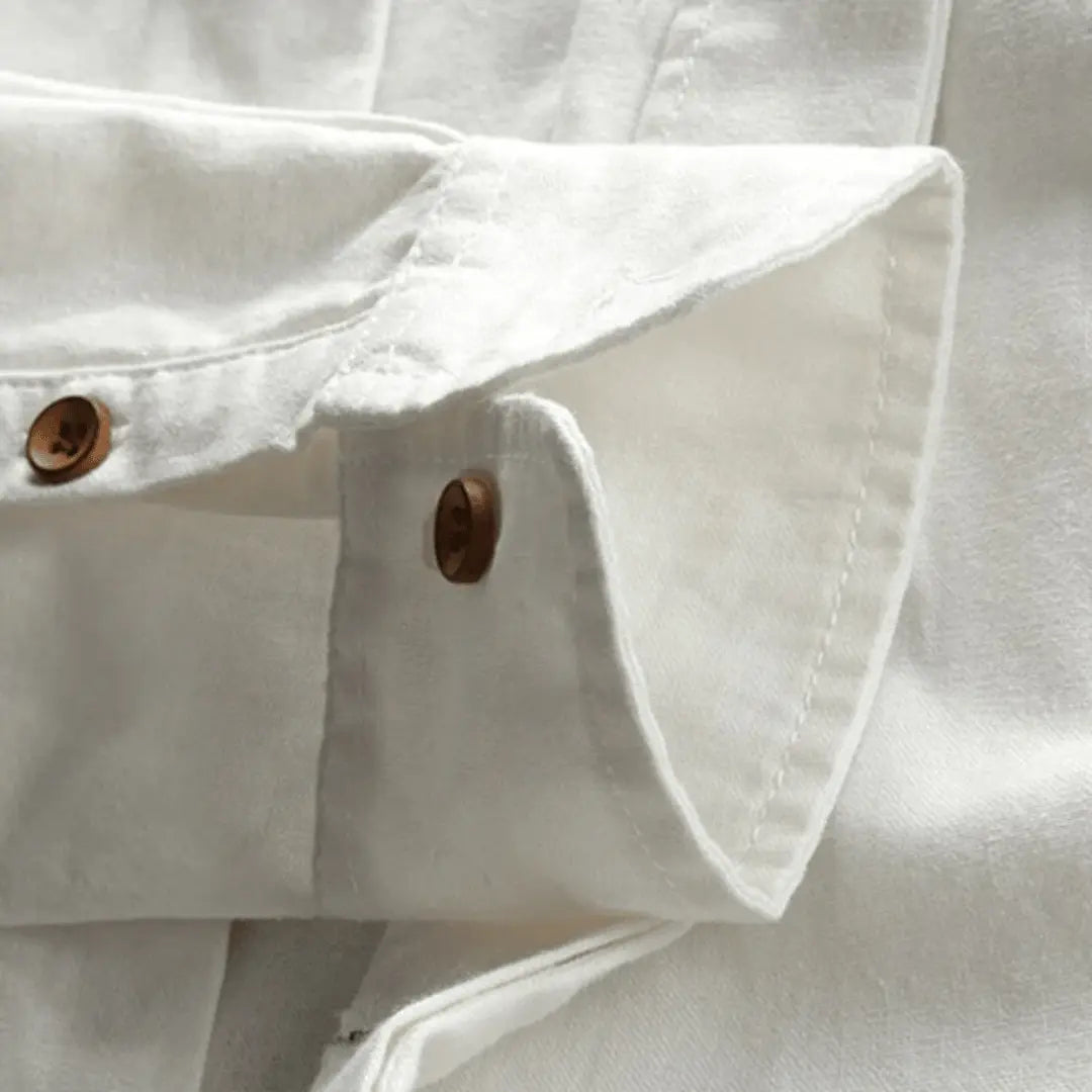 Men's Japanese Style Casual Button Down Shirt