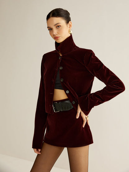 Luxurious Women's Soft Tailored Blazer for Evening Wear