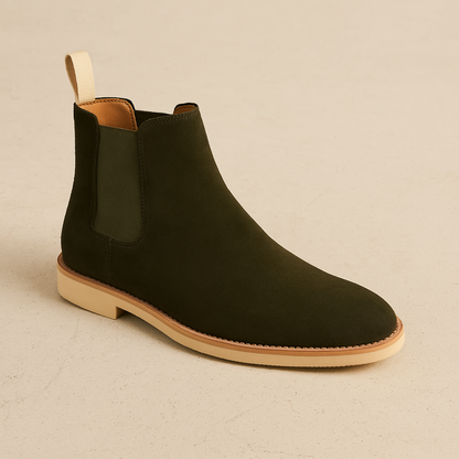 Men's Suede Chelsea Boots