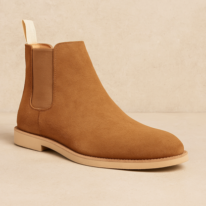 Men's Suede Chelsea Boots
