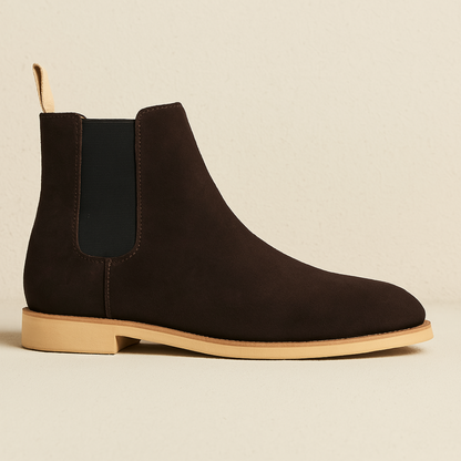 Men's Suede Chelsea Boots