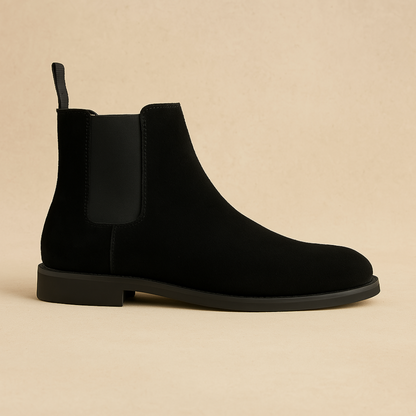 Men's Suede Chelsea Boots