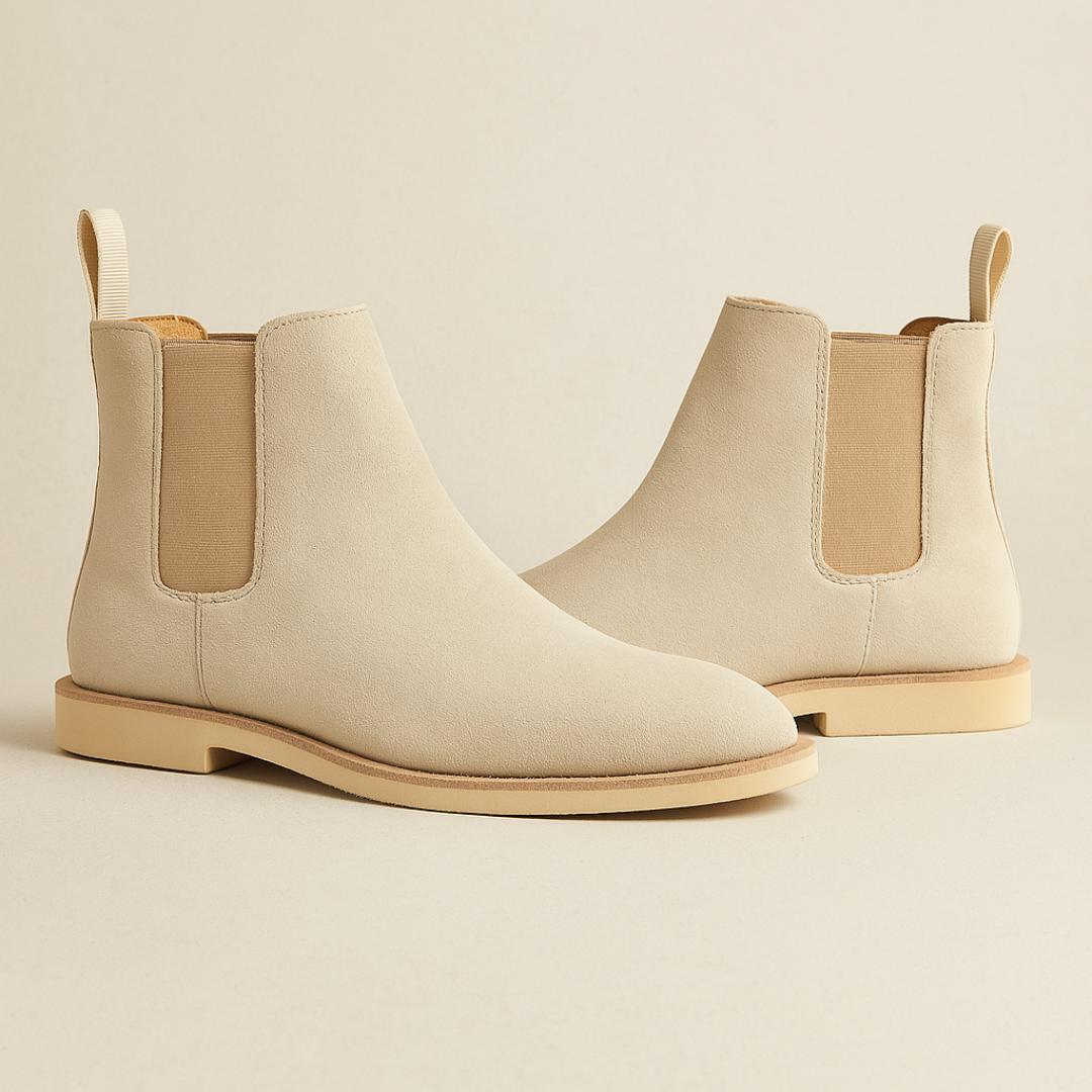 Men's Suede Chelsea Boots