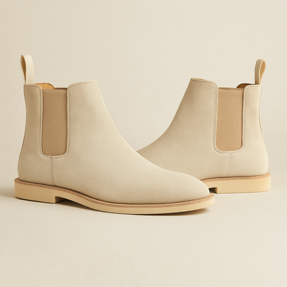 Men's Suede Chelsea Boots