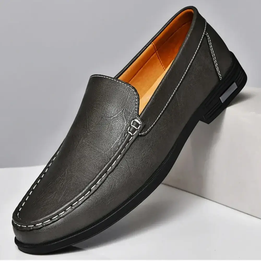 Men's Leather Loafers Brown