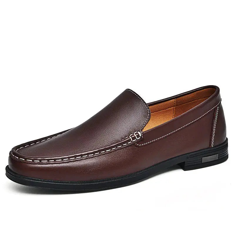 Men's Leather Loafers Brown