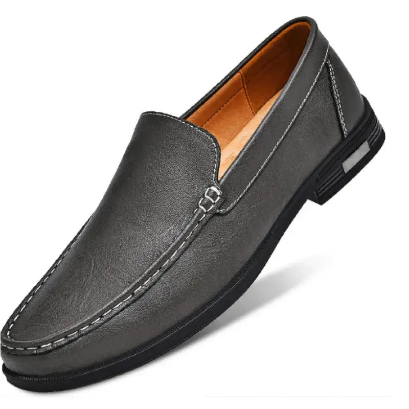 Men's Leather Loafers Brown