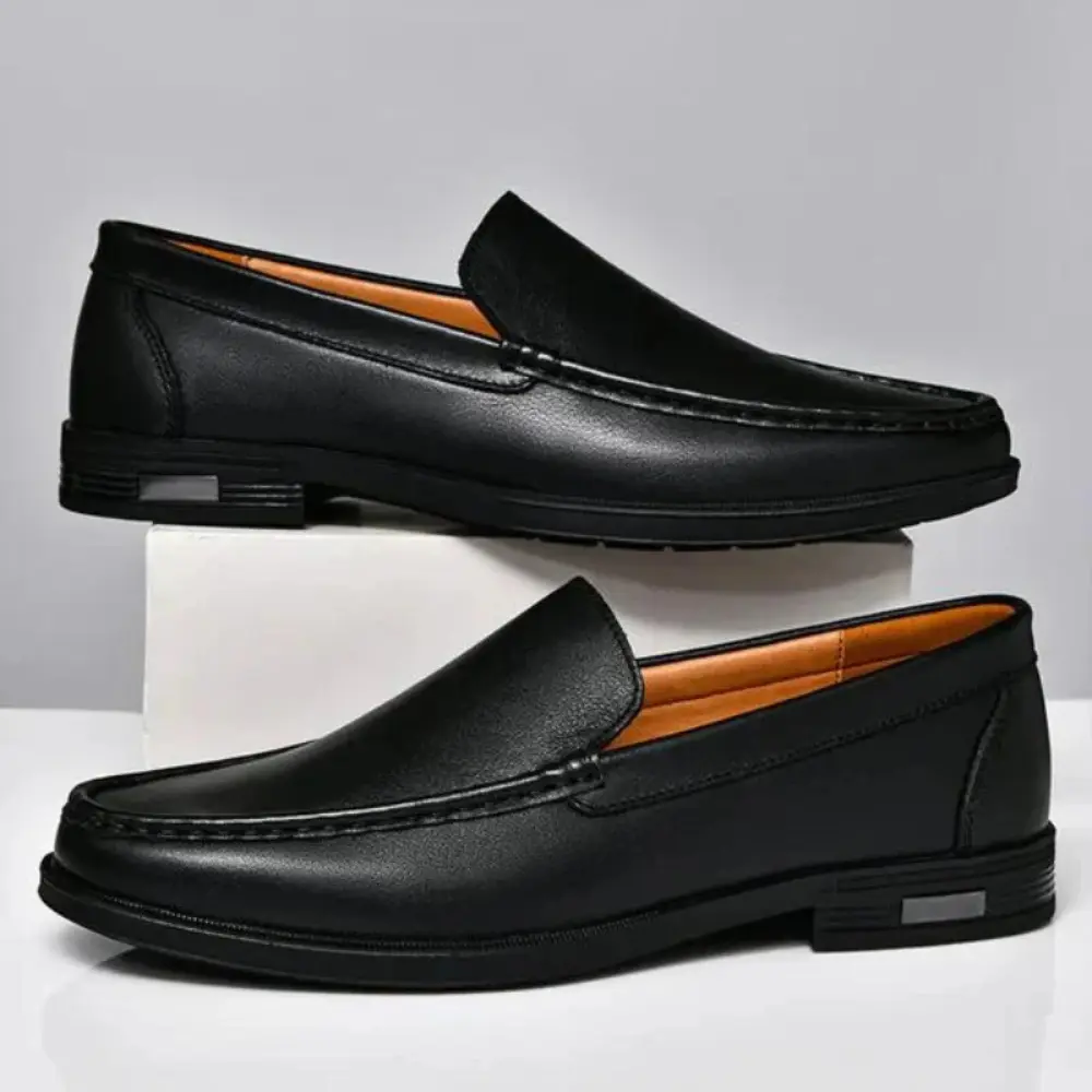 Men's Leather Loafers Brown