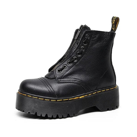 Stylish Genuine Leather Boots - OutfitLondon