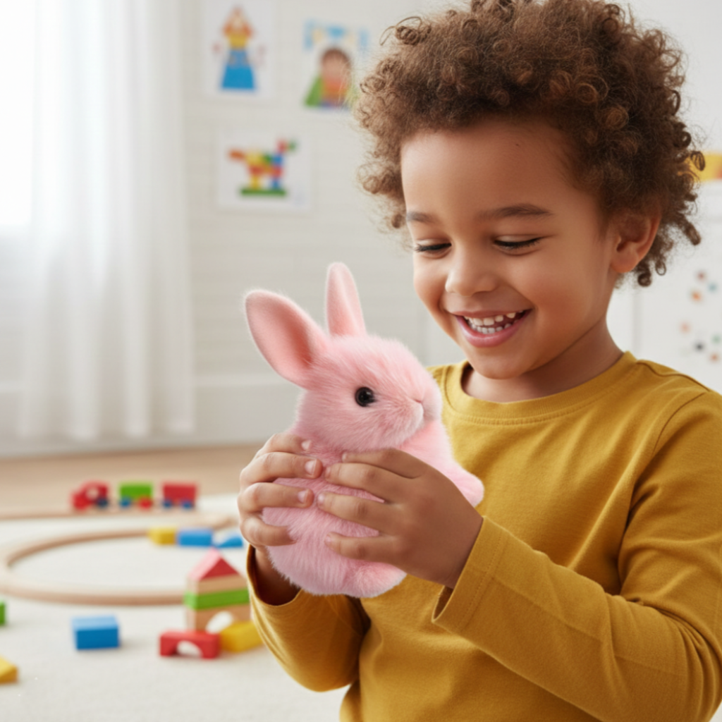 Soft Bunny Plush Toy Kids Lovely Gift