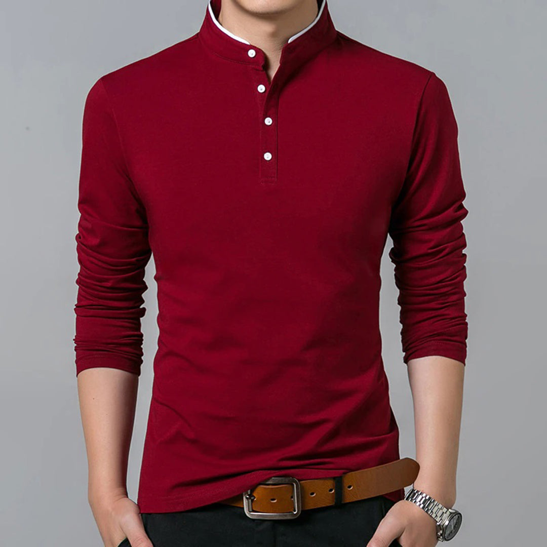 Relaxed Fit Mens Polo Tee Shirt