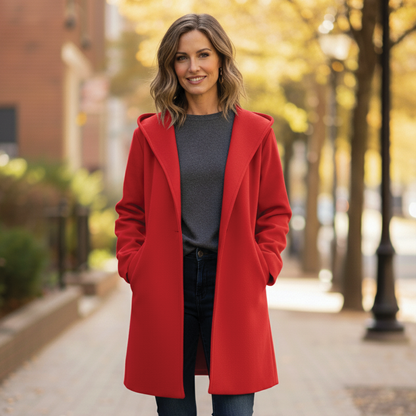 Women's Oversized Wool Blend Coat