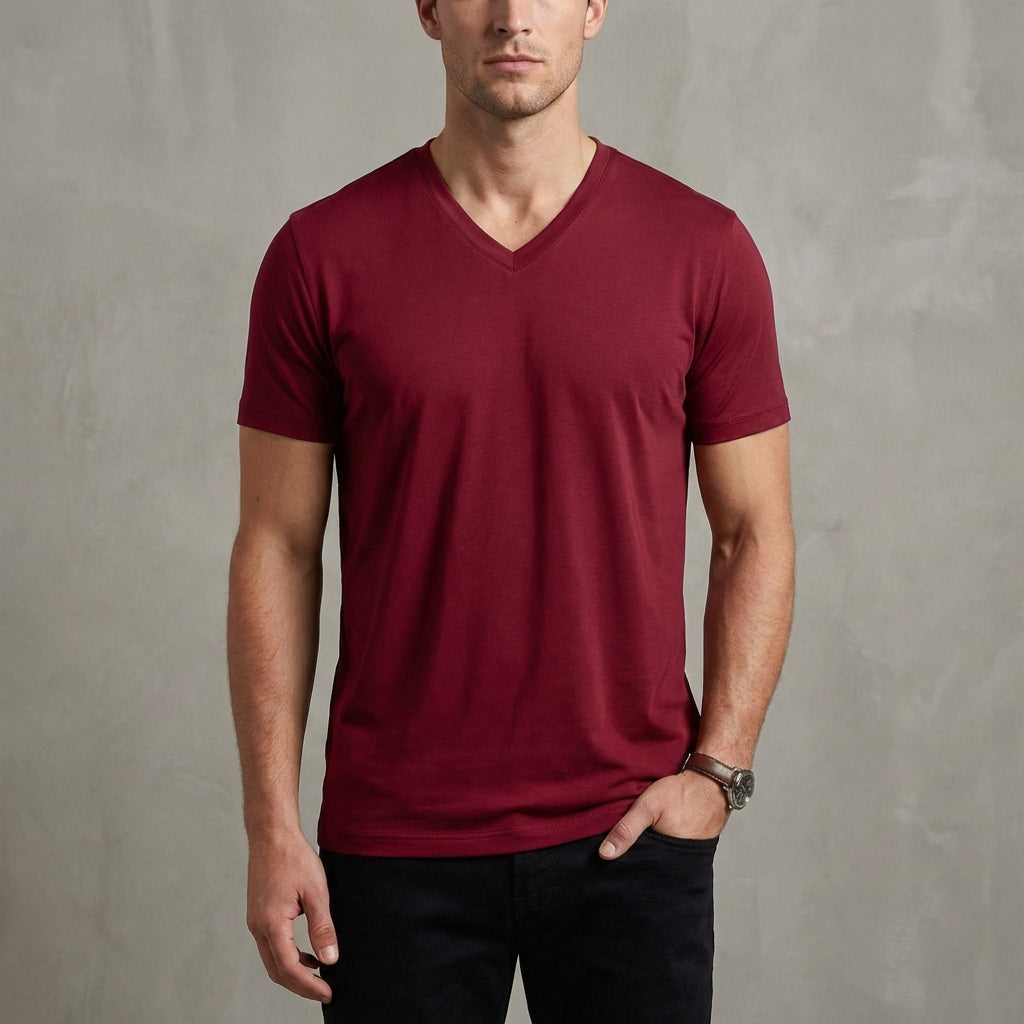 Classic Crew Neck Tee Shirt | Simple Everyday T-Shirt