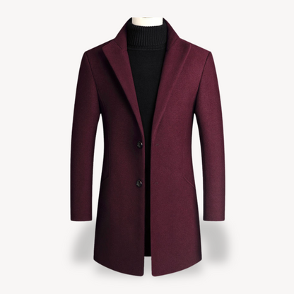 Warm Waterproof Mens Winter Overcoat