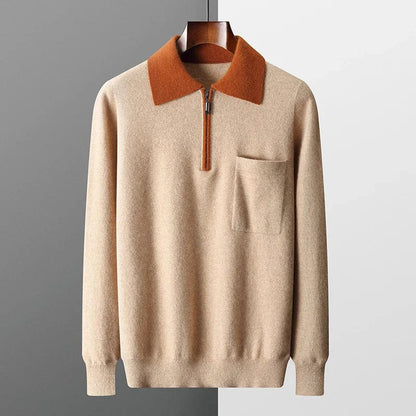 Traditional Style Mens Crew Neck Sweater - OutfitLondon