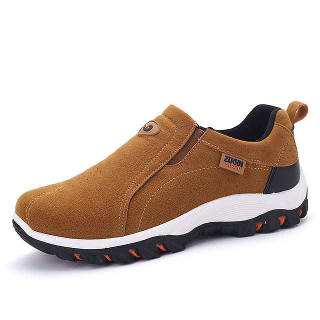 Breathable Mens Athletic Shoes - Grip Sole Sneakers
