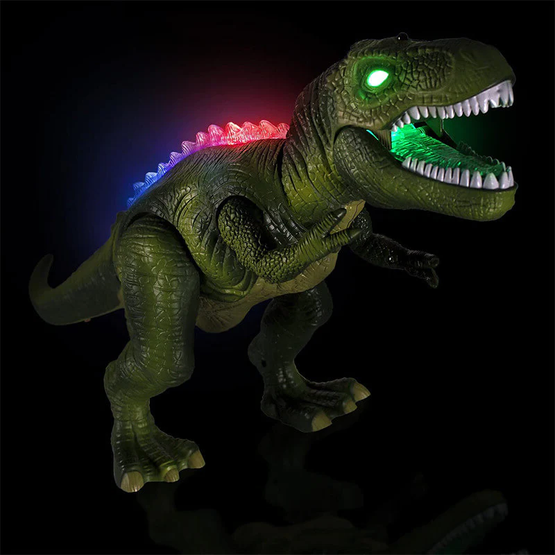 Fun Remote Control T-Rex Toy with LED Lights