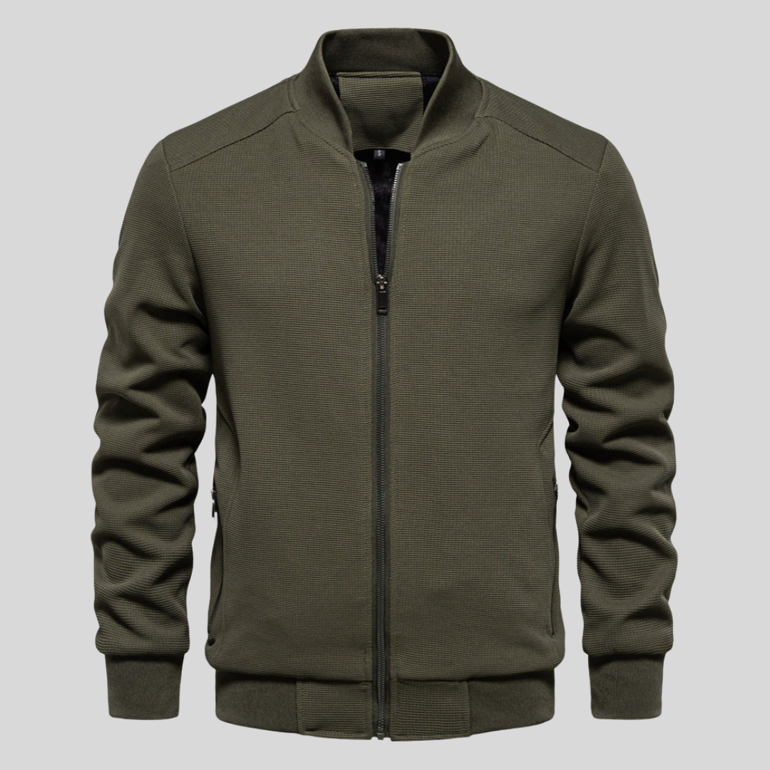 Breathable Water-Repellent Mens Bomber Jacket