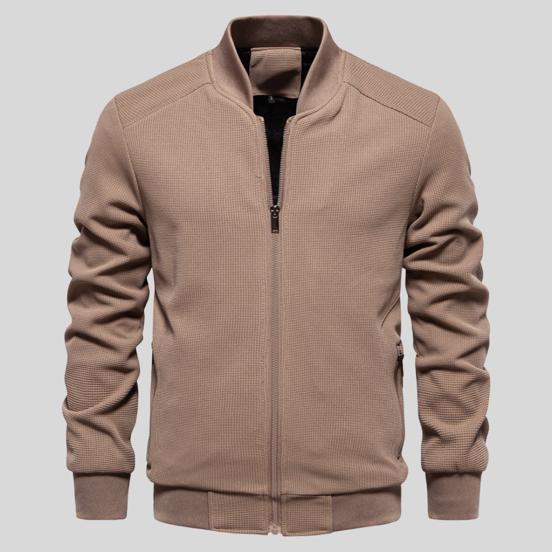 Breathable Water-Repellent Mens Bomber Jacket