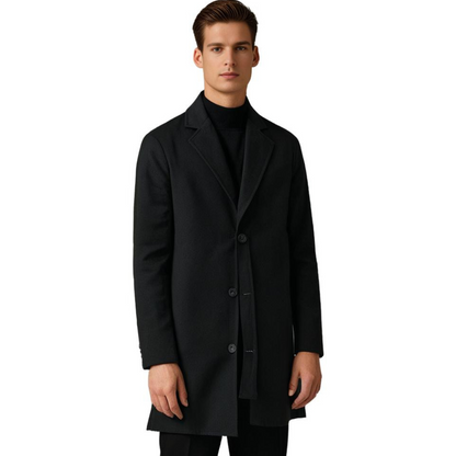 Classic Mens Wool Overcoat