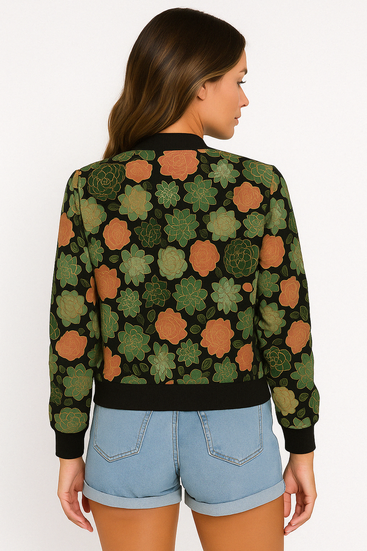 Classic Fit Women's Bomber Jacket