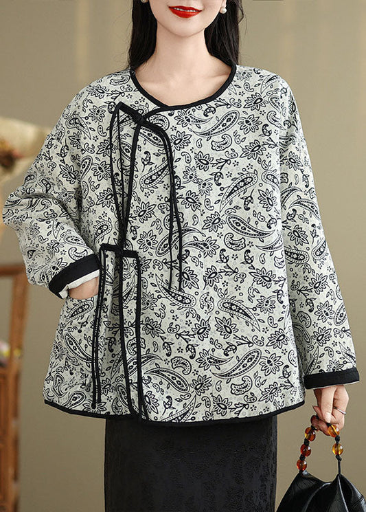 Women's Cotton Coat Pom Pom Pockets Lightweight Spring - OutfitLondon
