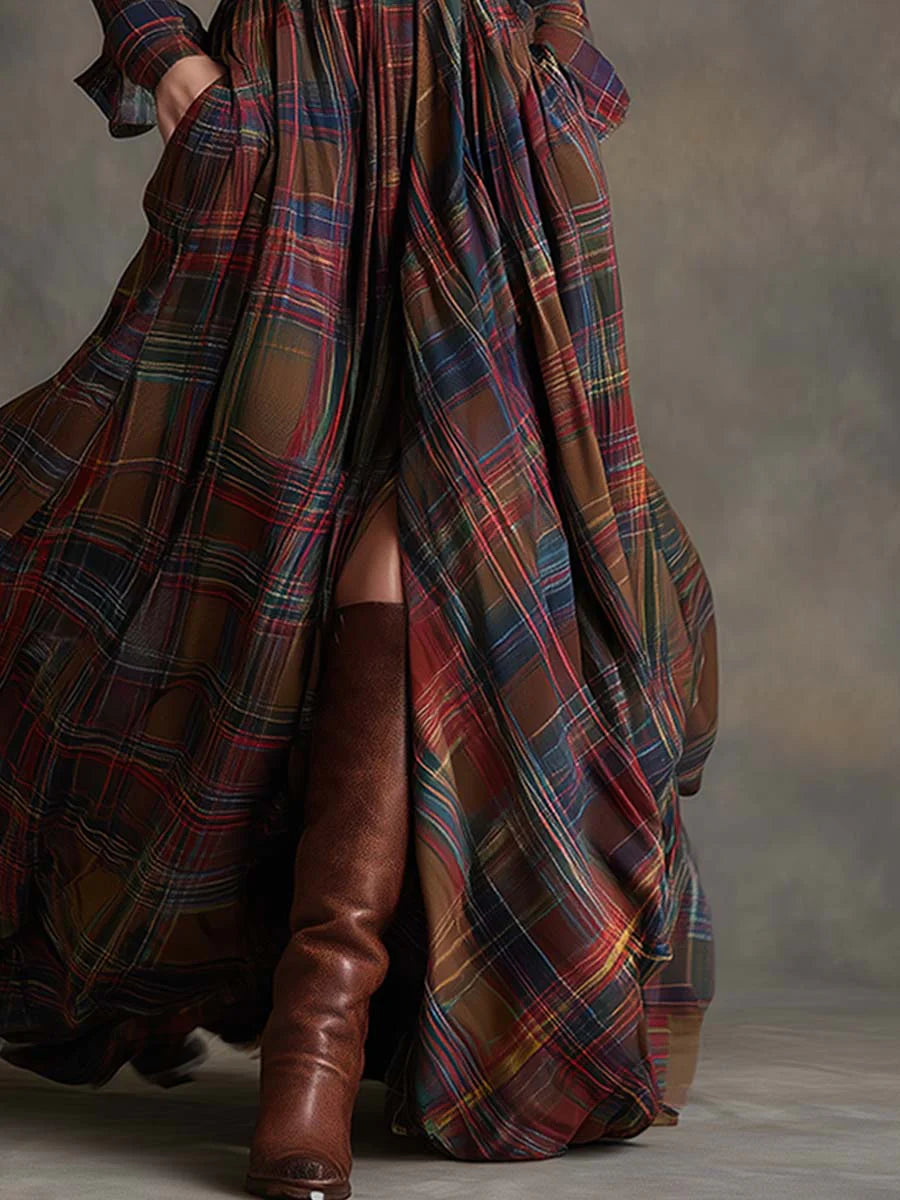 Classic Feminine Shirt Dress