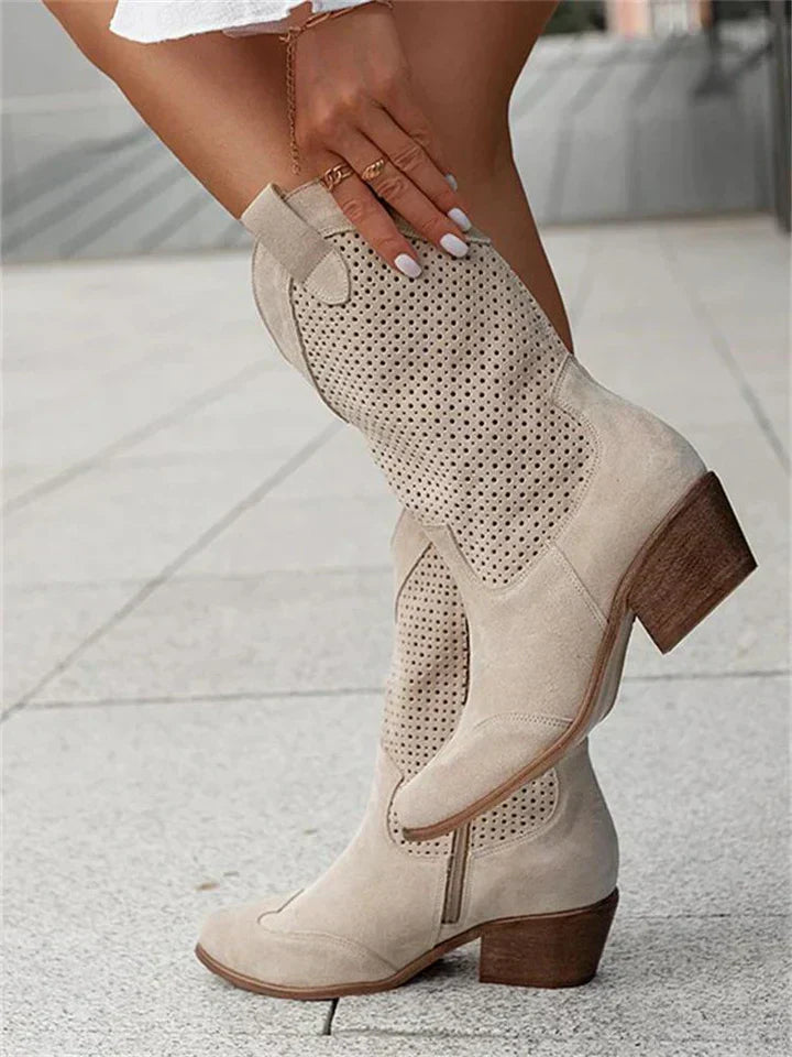 Western Style Ladies Ankle Boots