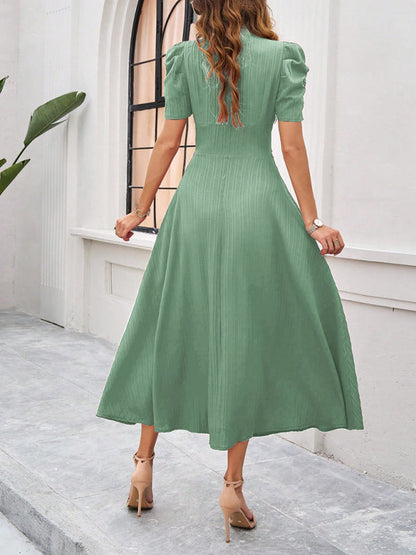 Elegant Knee Length Women's Dress
