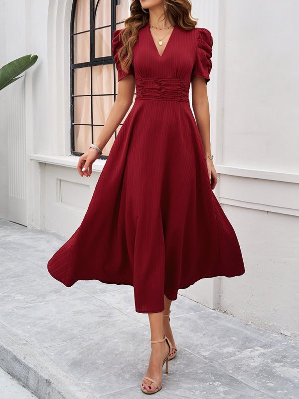 Elegant Knee Length Women's Dress