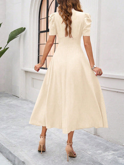 Elegant Knee Length Women's Dress