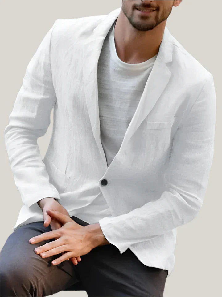 Lightweight Men's Summer Blazer Jacket - OutfitLondon