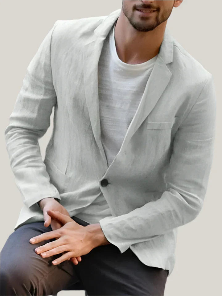 Lightweight Men's Summer Blazer Jacket