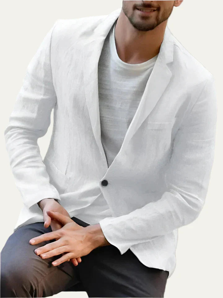 Classic Fit Slim Black Blazer Jacket - OutfitLondon