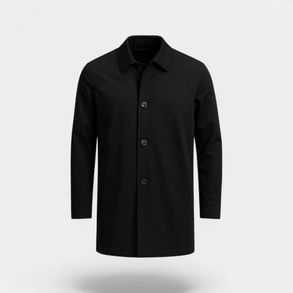 Men's Mid-Length Trench Coat