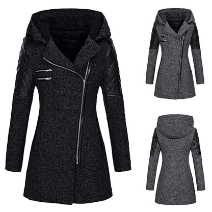 Warm Women's Parka Hooded Coat