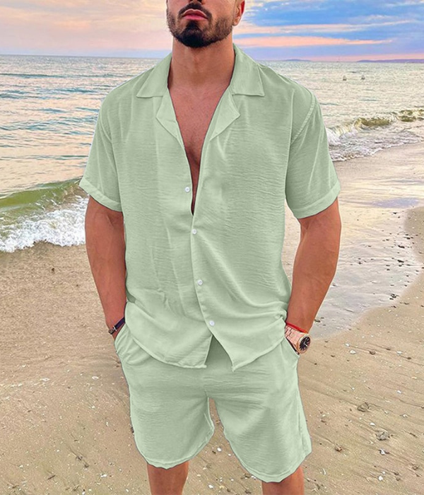 Rinus Men's Summer Leisure Set | Comfortable Casual Outfit