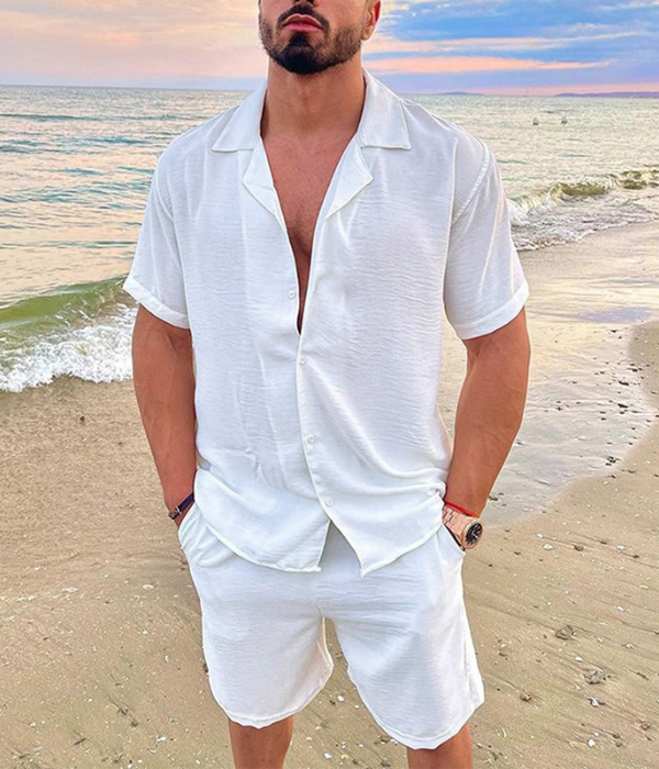Relaxed Fit Men's Summer Shorts Set - OutfitLondon