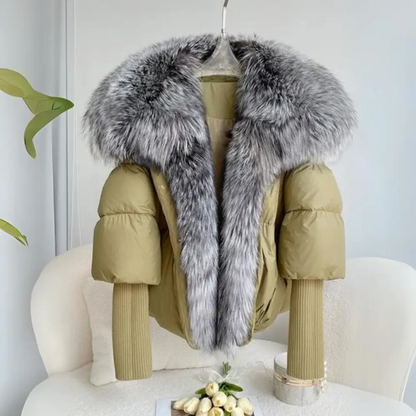 Women's Down Puffer Jacket - OutfitLondon