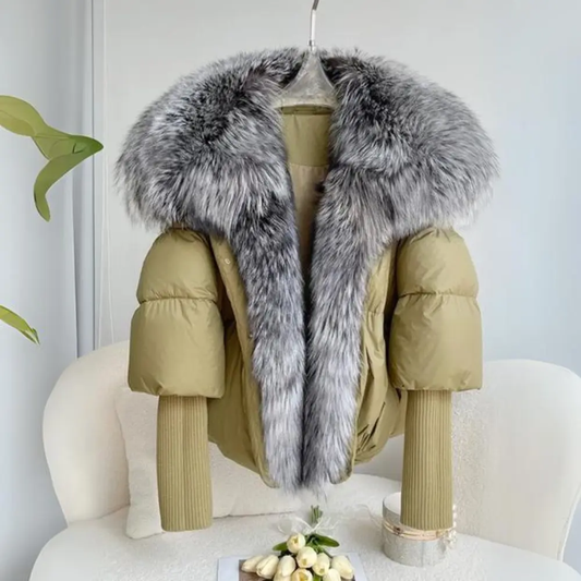 Women's Down Puffer Jacket - OutfitLondon