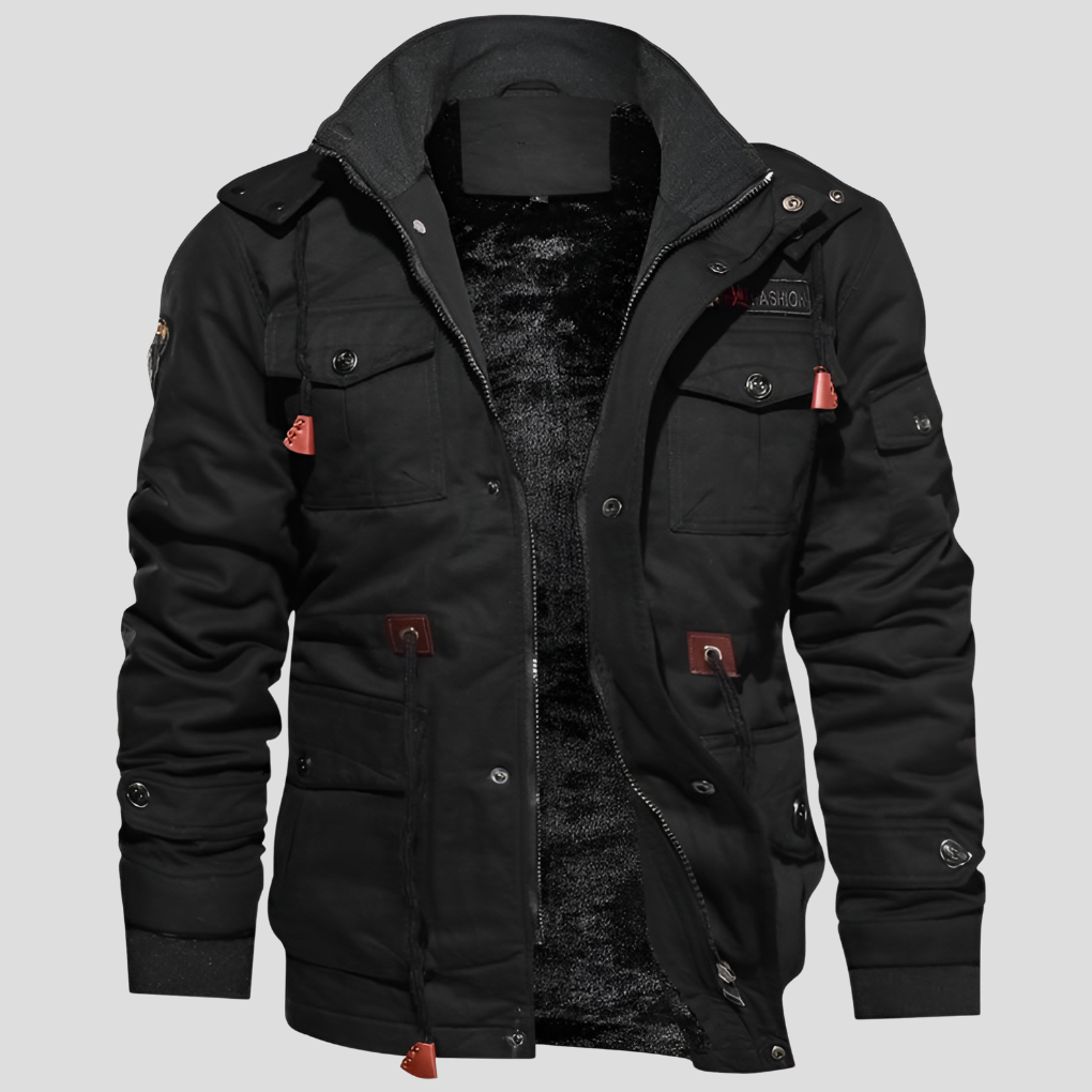 Waterproof Mens Coat - Warm and Stylish Outerwear - OutfitLondon